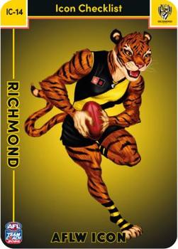 2023 AFLW TeamCoach - AFLW Icon #IC14 Richmond Front